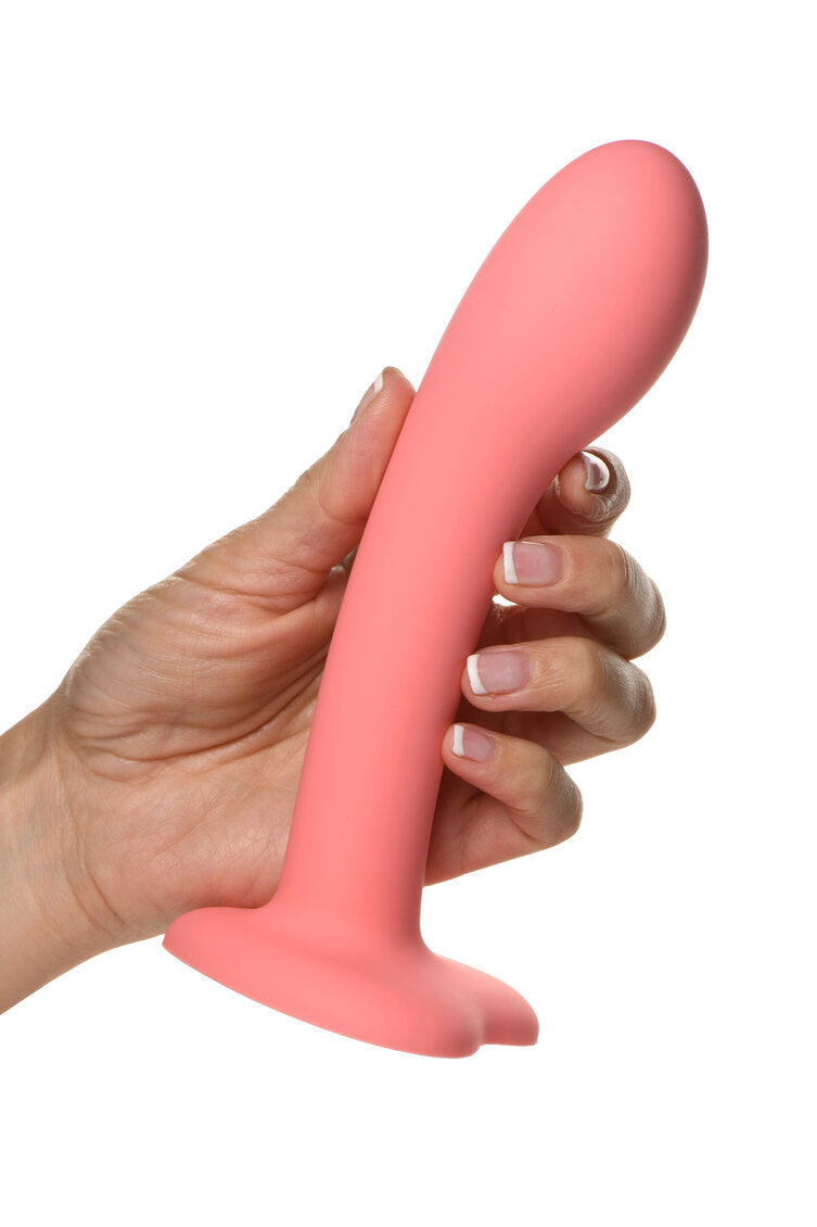 Curve Toys | Simply Sweet 7" G-Spot Silicone Dildo Pink