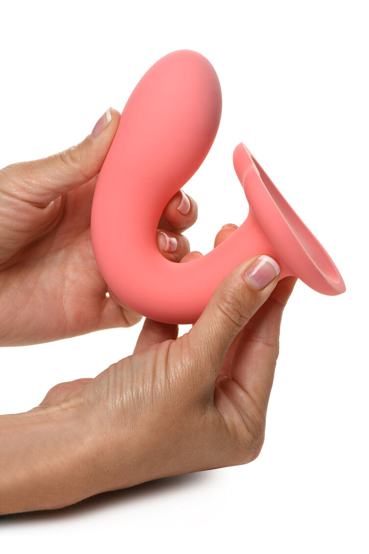 Curve Toys | Simply Sweet 7" G-Spot Silicone Dildo Pink