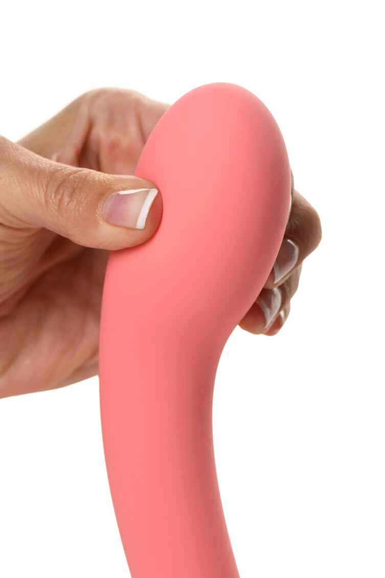 Curve Toys | Simply Sweet 7" G-Spot Silicone Dildo Pink