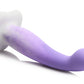 Curve Toys | Simply Sweet 7" Slim G-Spot Silicone Dildo Purple White