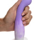 Curve Toys | Simply Sweet 7" Slim G-Spot Silicone Dildo Purple White