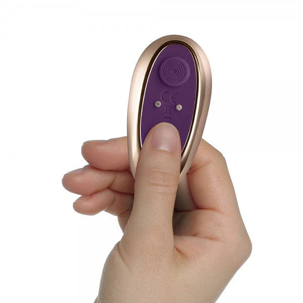 Rocks Off Petite Sensations Desire Purple - Vibrating Anal Butt Plug w Remote