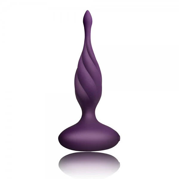 Rocks Off Petite Sensations Discover Purple - Vibrating Anal Butt Plug w Remote