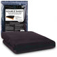 Eroticgel Waterproof Fitted Sheet Black Nuru Massage - Double Size