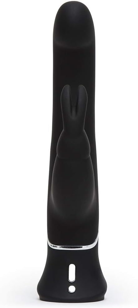 Love Honey Happy Rabbit G-Spot Stroker Rabbit Vibrator Black