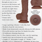 Evolved Big Shot - Brown 20.3cm (8") USB Rechargeable Squirting Dong Dildo