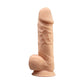 Adrien Lastic Silexd 8.5" Model 1 Realistic Silicone Dildo - Flesh