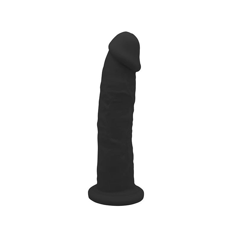 Adrien Lastic Silexd 9" Model 2 Realistic Silicone Dildo - Black