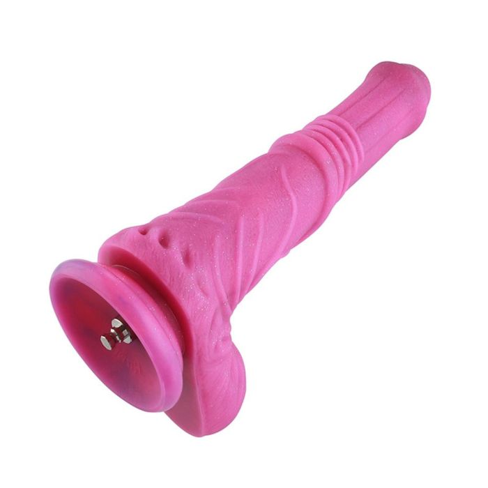 HiSmith 10" Silicone Pink Monster Dildo (KlicLok)