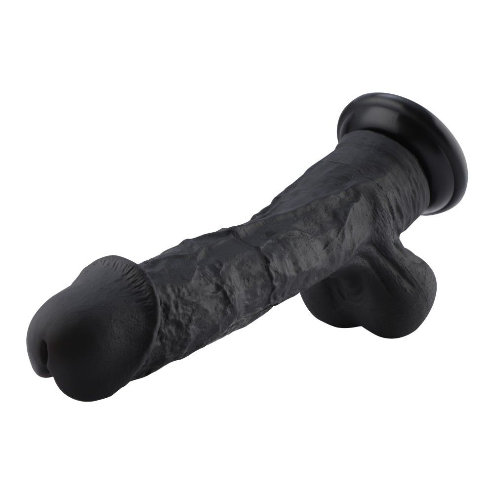 HiSmith 12.4" Penis Super Size Dong Dildo with Balls (KlicLok)