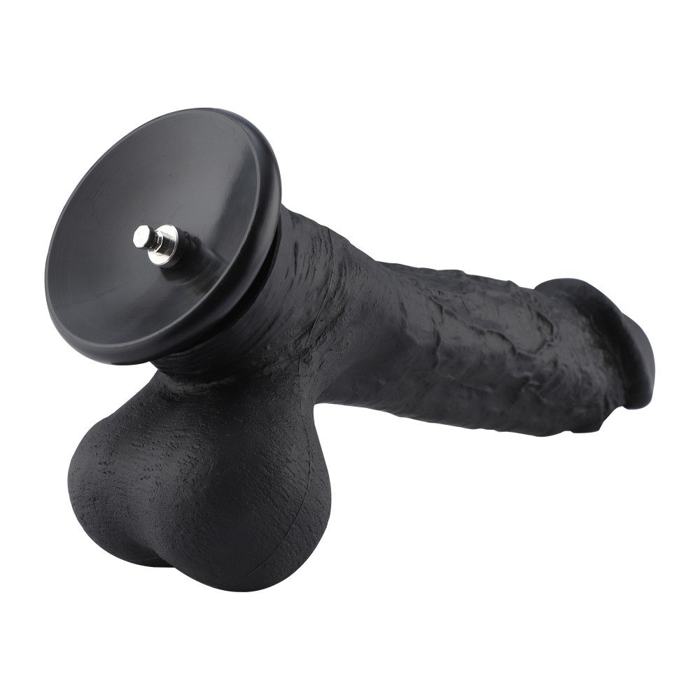 HiSmith 12.4" Penis Super Size Dong Dildo with Balls (KlicLok)