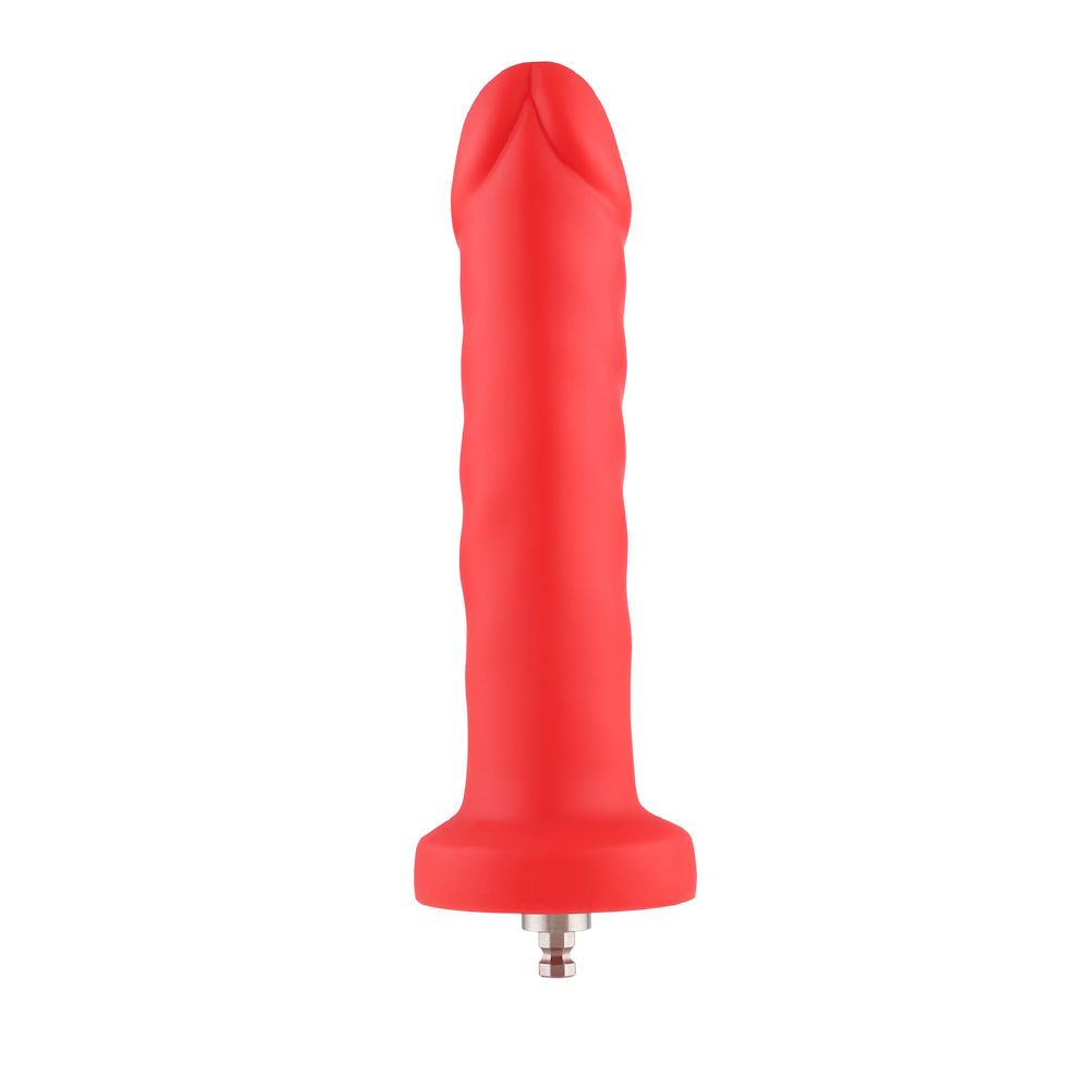 HiSmith 7.1" Red Anal Dildo (KlicLok)