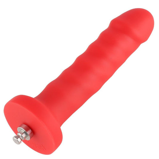 HiSmith 7.1" Red Anal Dildo (KlicLok)