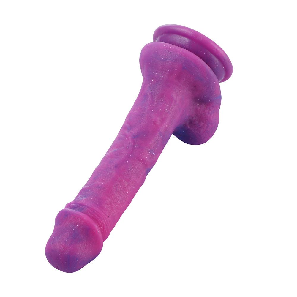 Hismith 8.4" Purple Silicone Dildo (KlicLok)