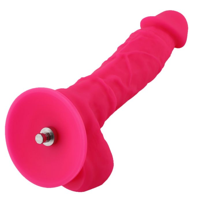 HiSmith - 9" Silicone Pink Dildo (KlicLok)