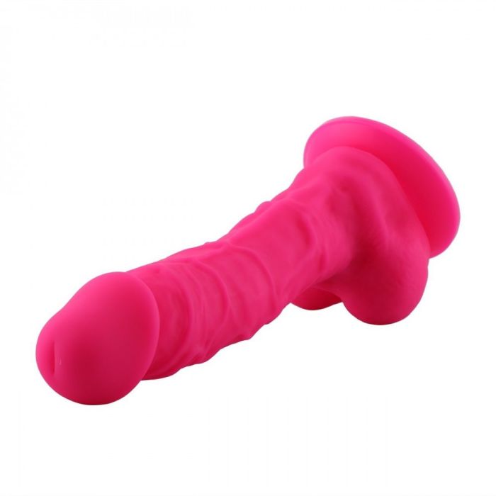 HiSmith - 9" Silicone Pink Dildo (KlicLok)