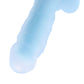 HiSmith 9.65" Fluorescence Dildo Blue (KlicLok)