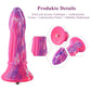 HiSmith 10.3" Monster Dildo Viper Rose (KlicLok)