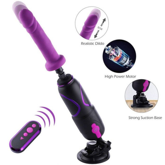 HiSmith - Pro Traveler Portable Sex Machine (Remote and App)