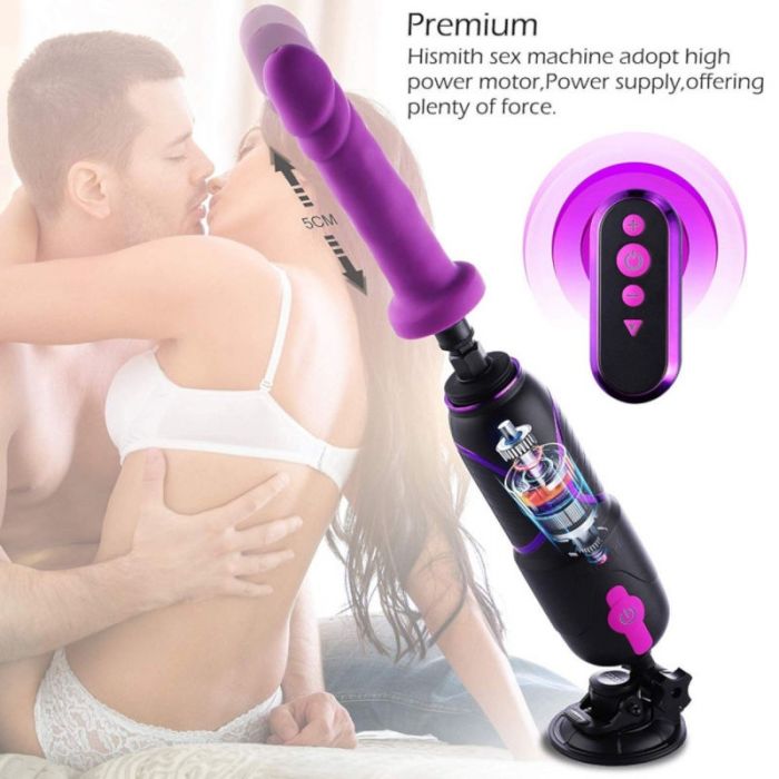 HiSmith - Pro Traveler Portable Sex Machine (Remote and App)