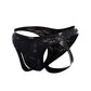 CUT4MEN Jockstrap Capri - L4CE - C4M Black Size S/M/L/XL