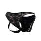 CUT4MEN Jockstrap Capri - L4CE - C4M Black Size S/M/L/XL