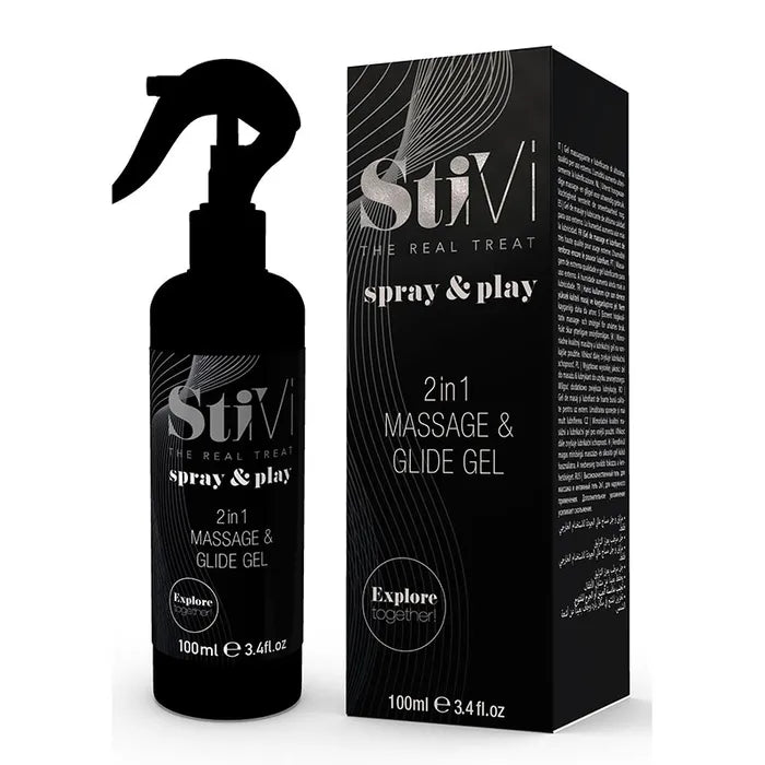 HOT | StiVi Spray & Play Massage Glide Gel 100ml