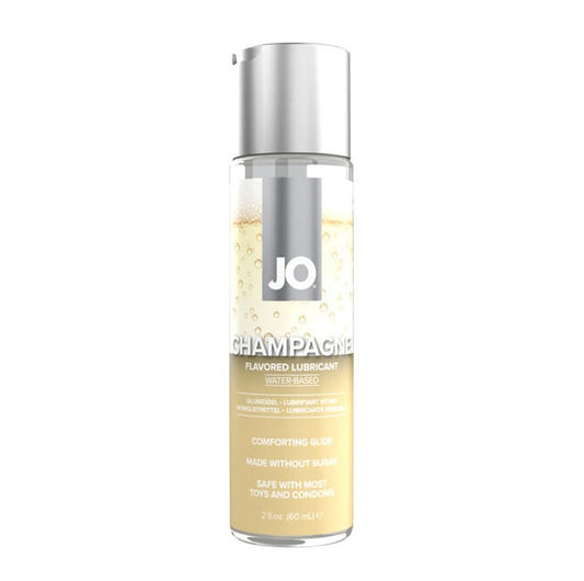 JO H2O Flavored Champagne Water Based Lubricant 2oz/60ml