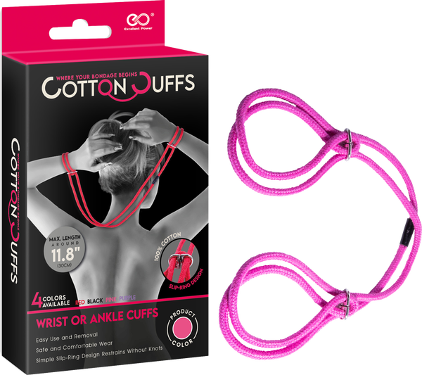 Excellent Power |  Cotton On Cuffs Pink