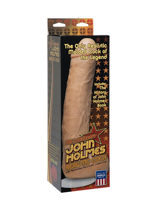 Doc Johnson John Holmes Realistic Cock With Removable Vac-U-Lock Suction Cup