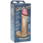 Doc Johnson ULTRASKYN 8" Dildo Dong Vac-U-Lock Suction Cup Vanilla