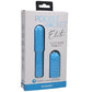 Doc Johnson Pocket Rocket Elite Rechargeable With Removable Sleeve Sky Blue