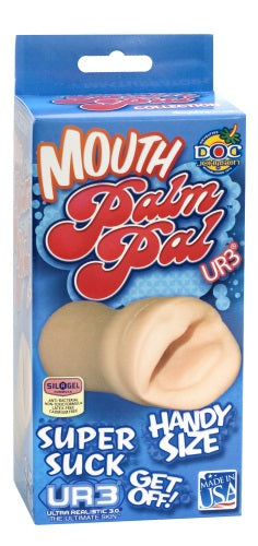 Doc Johnson Palm Pal Natural Mouth ULTRASKYN Masturbator Pussy Pocket