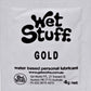 Wet Stuff Gold Water Based Lubricant Sample Travel Sachets 4g BULK (1000 Pack)