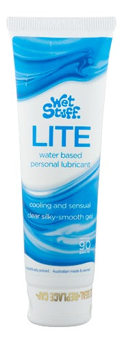 Wet Stuff Lite Water Based Edible Lube Lubricant 90g