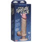 Doc Johnson The Realistic Cock FIRMSKYN Vibrating 6" Dildo Dong Vanilla