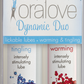 Doc Johnson Oralove Dynamic Duo Lickable Lubes Lubricant - Warming & Tingling