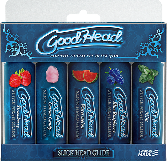 Doc Johnson GoodHead Slick Head Glide - 5x29ml - 5 Pack