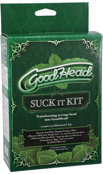 Doc Johnson GoodHead Suck It Kit - 5 Pack