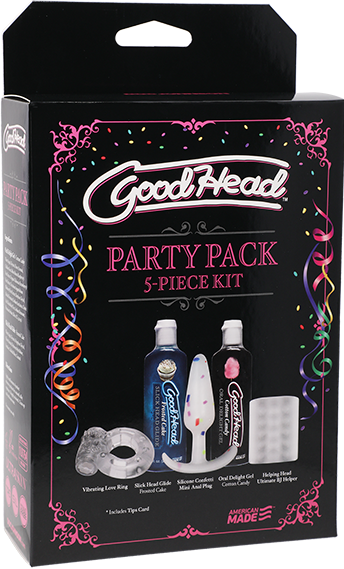 Doc Johnson GoodHead Party Pack - 5 Piece Kit