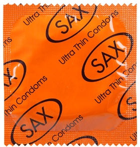 Sax Ultra Thin Smooth Latex Condoms 53mm Bulk 144