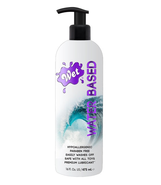 Wet Water Based Premium Lube Lubricant 475ml