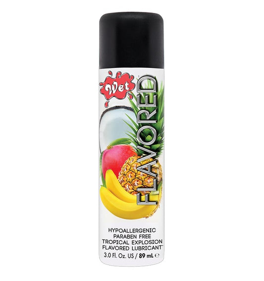 Wet Tropical Explosion Flavored Water Based Edible Lubricant 89ml