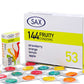 Sax Fruity Strawberry/Orange/Lemon/Apple Condoms Bulk 144