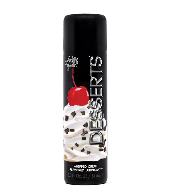 Wet Elite Desserts Whipped Cream Flavored Water Based Edible Lubricant 89ml