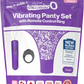 ScreamingO Vibrating Panty Set w Remote Ring 4T High Pitch Treble Grape