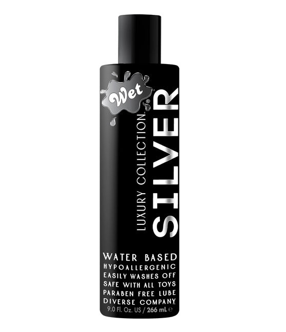 Wet Elite Silver Water Based Lube Lubricant 178ml