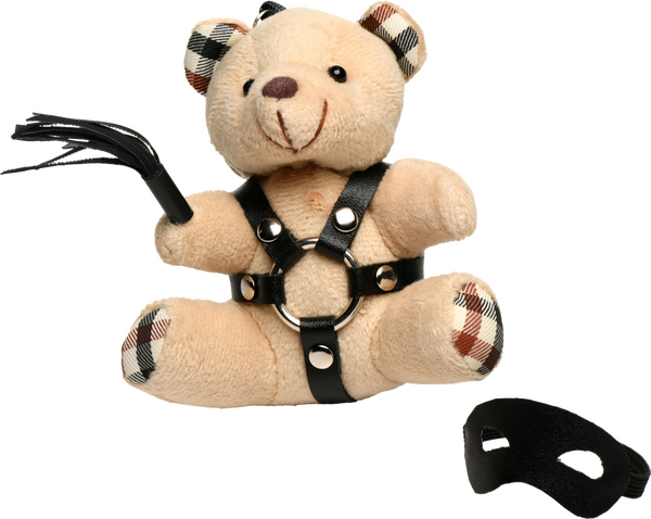 Master Series BDSM/Hooded/Gagged/Bondage Teddy Bear Keychain Adult Gift - VARIOUS