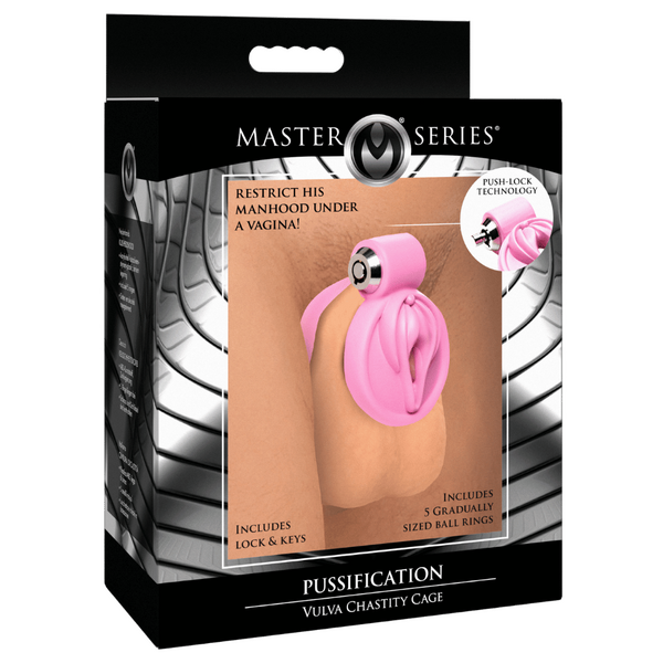 Master Series Pussification Vulva Chastity Cage