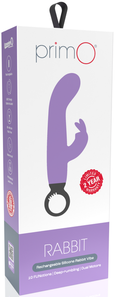 ScreamingO PrimO® Rabbit Rechargeable Rabbit Vibrator Vibe Lilac